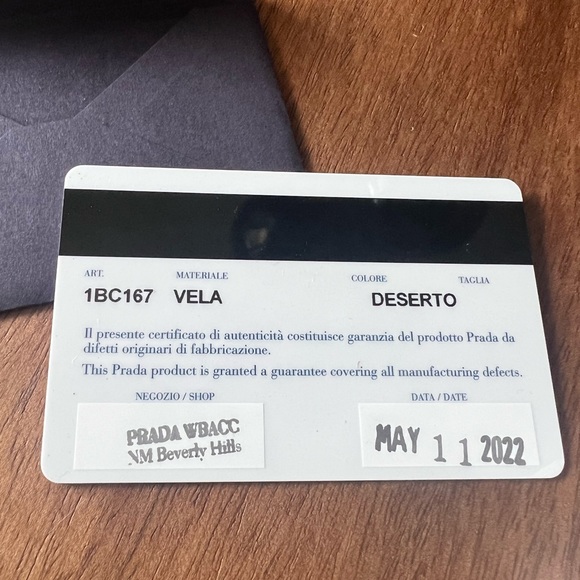 Prada Re-Nylon crossbody messenger bag - w/ receipt + authentication card - Picture 9 of 16